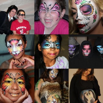 Face Painting, Belly Painting and Body Painting by Elizabeth, Ontario, Ca.